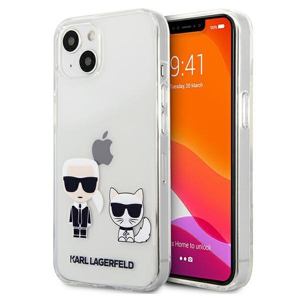 Karl Lagerfeld KLHCP13SCKTR iPhone 13 mini 5,4" hardcase Transparent Karl & Choupette