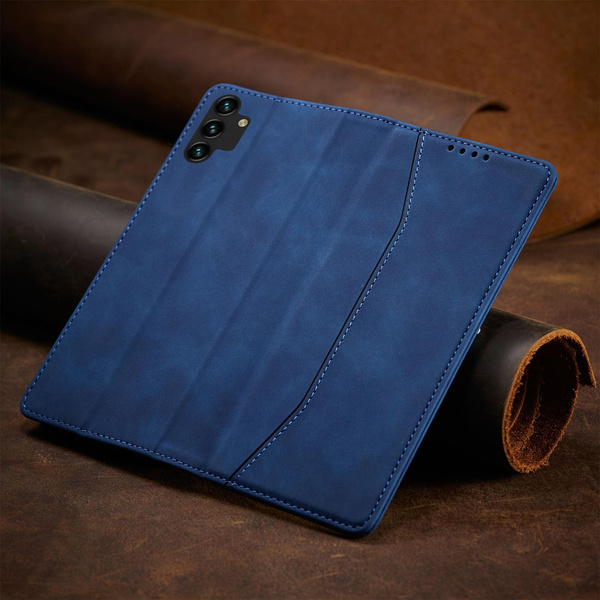 Magnet Fancy Case Case für Samsung Galaxy A13 5G Beutel Brieftasche Kartenhalter Blau