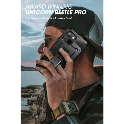 Supcase Unicorn Beetle Pro Hülle für iPhone 13 / iPhone 14 – schwarz