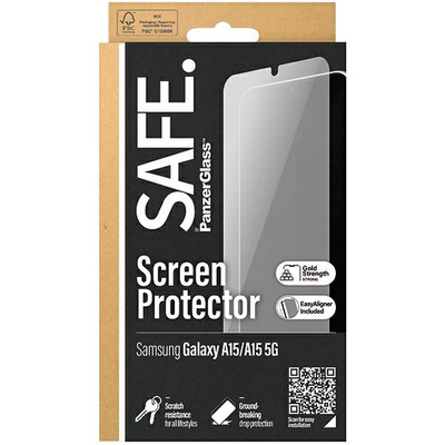 Szkło hartowane SAFE by PanzerGlass Ultra-Wide Fit na Samsung Galaxy A15 / A15 5G