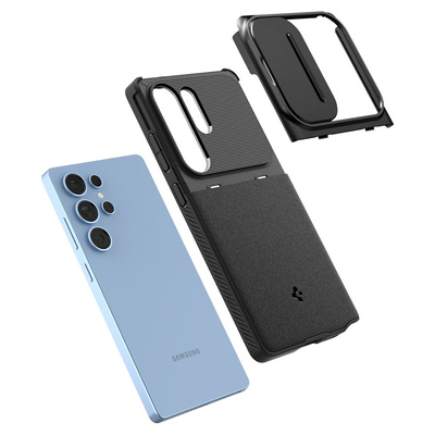Etui Spigen Optik Armor na Samsung Galaxy S25 Ultra - czarne