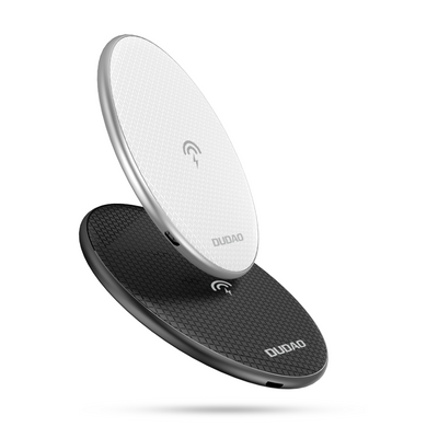 Dudao ultra-thin stylish wireless Qi charger 10 W black (A10B black)
