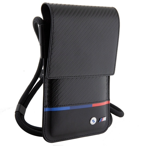 Torba BMW Carbon Tricolor Line Wallet Bag - czarna
