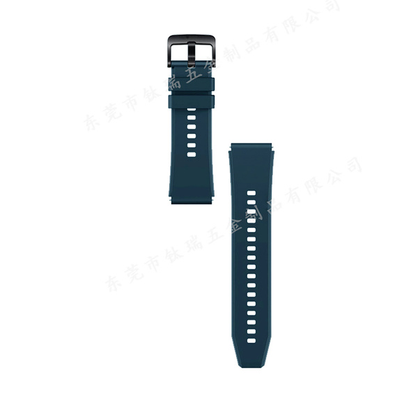 Pasek silikonowy do Huawei Watch GT 2 / 3 / 4 / 2 Pro / 3 Pro / 4 Pro / GT 2e - ciemnozielony