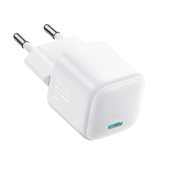 Joyroom JR-TCG08 GaN 20W Power Delivery Wandladegerät – Weiß