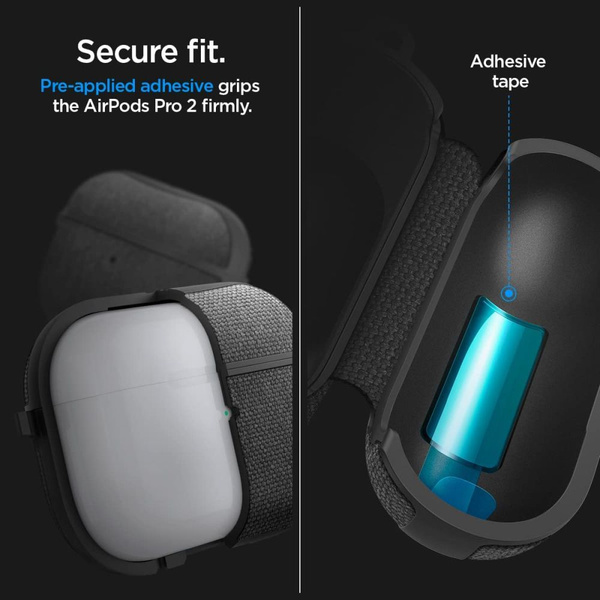 Spigen Urban Fit Case for Apple AirPods Pro 1 / 2 - Black