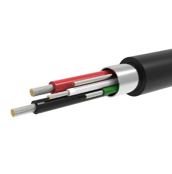 Ugreen US249 10383 Mini-USB-B (männlich) / USB-A (weiblich) OTG-Adapter 10 cm – grau