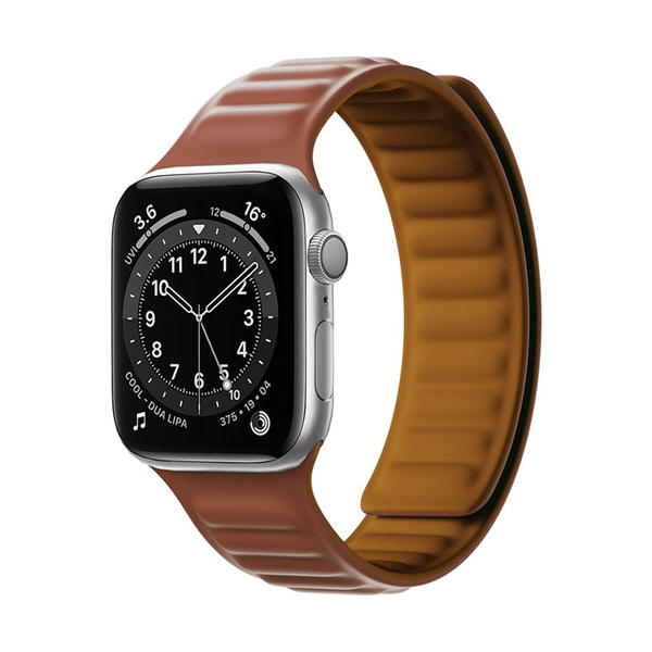 Magnetic Strap Magnetic Strap Bracelet for Apple Watch 45mm - Brown