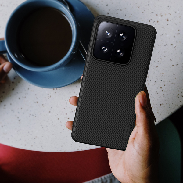 Nillkin Super Frosted Shield Pro reinforced case for Xiaomi 14 - black