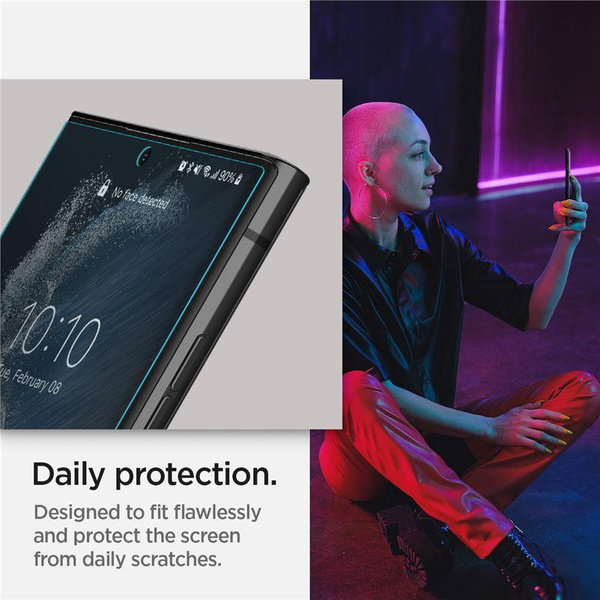 Spigen Neo Flex Hydrogelfolie für Samsung Galaxy S22 Ultra - 2 Stk.