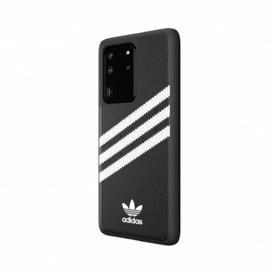 Etui Adidas OR Moudled Case PU na Samsung Galaxy S20 Ultra czarno-białe