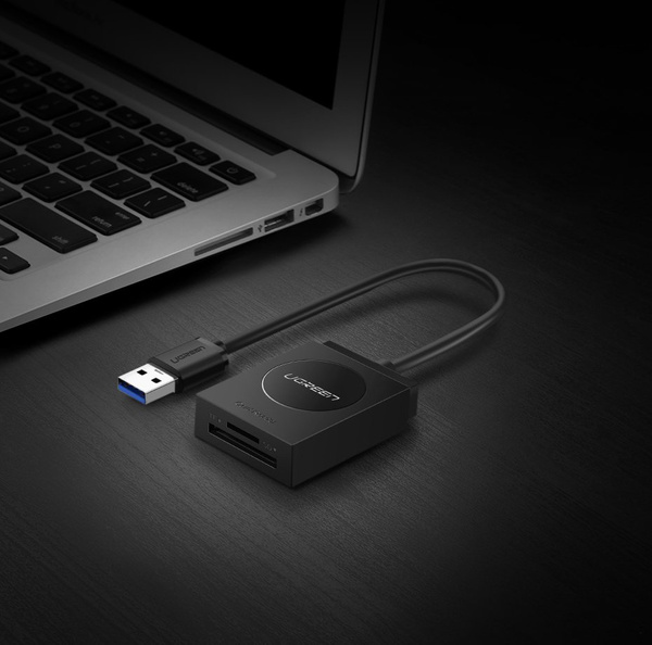 Ugreen SD / micro SD card reader to USB 3.0 black (20250)