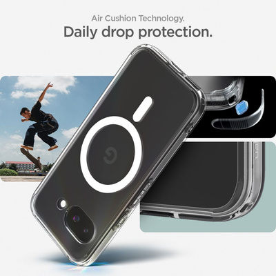 Spigen Ultra Hybrid Mag MagSafe Case for Google Pixel 9A - Clear/White