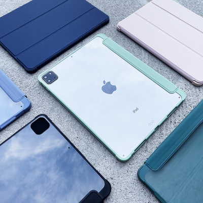 Stand Tablet Case Smart Cover case for iPad Pro 12.9 &#39;&#39; 2021/2020 with stand function green