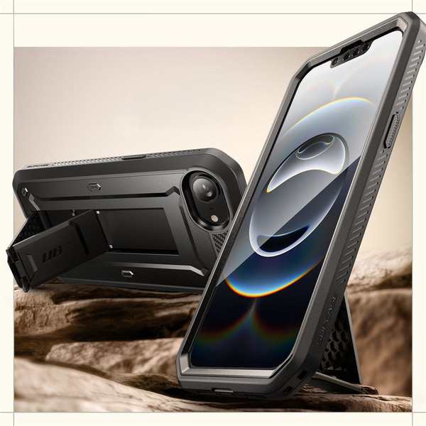 Supcase Unicorn Beetle Pro iPhone 16e Case - Black