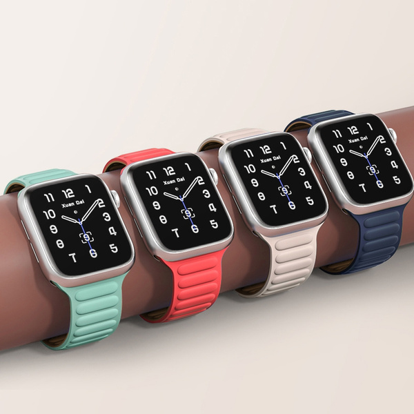 Magnetarmband Magnetarmband für Apple Watch 38/40 mm - Rot