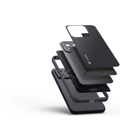 Dux Ducis Fino etui do Xiaomi 13 pokrowiec z silikonową ramką czarne