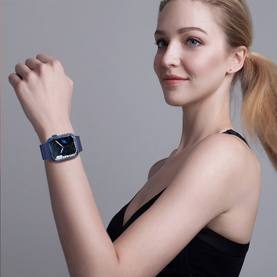 Strap Triple Protection Apple Watch SE strap, 9, 8, 7, 6, 5, 4, 3, 2, 1 (41, 40, 38 mm) band bracelet green