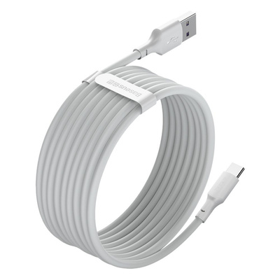 Baseus 2x USB-Kabel - USB Typ C Schnellladung Power Delivery Quick Charge 40 W 5 A 1,5 m weiß (TZCATZJ-02)