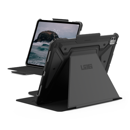 UAG Metropolis SE Hülle für iPad Pro 13&quot; 2024 mit Apple Pencil Halter - Schwarz