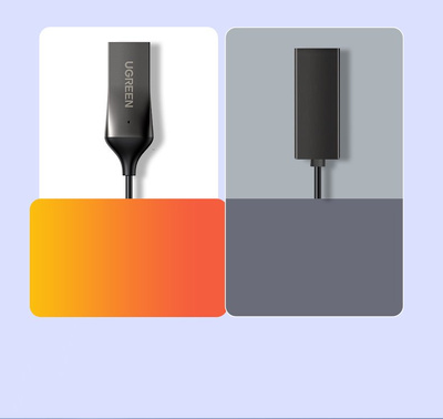 Ugreen Bluetooth 5.3 audio receiver USB cable audio adapter AUX jack black (70601 CM309)