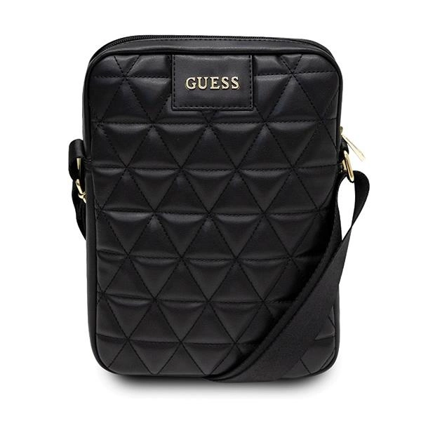 Torba Guess Quilted na tablet 10'' - czarna