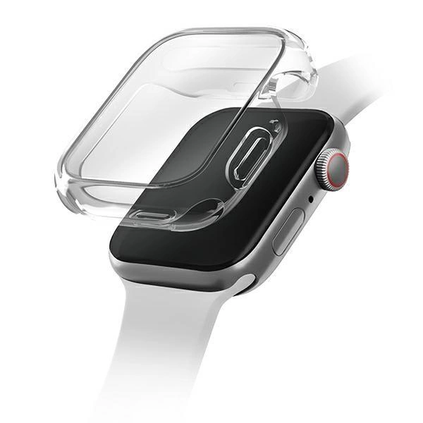 Coque Uniq Garde pour Apple Watch 7/8/9/SE2 45mm. transparent/clair