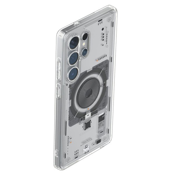 Etui Spigen Ultra Hybrid Mag na Samsung Galaxy S25 Ultra Neo One - przezroczyste