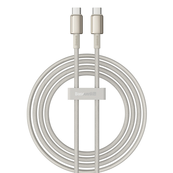 Baseus Tungsten Gold USB-C / USB-C 100W 2m Kabel - Gold