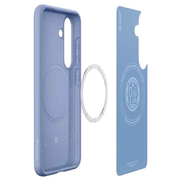 Etui Caseology Parallax Mag MagSafe Samsung Galaxy S25 - fioletowe