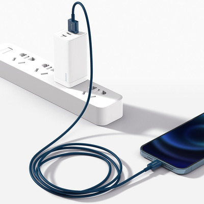 Baseus Superior Kabel USB - Lightning 2,4A 1 m Blau (CALYS-A03)