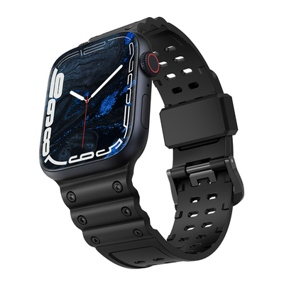 Strap Triple Protection für Apple Watch 38 / 40 / 41 mm Armband - schwarz
