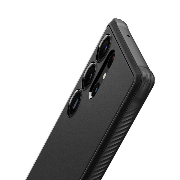 Spigen Rugged Armor Case for Samsung Galaxy S23 Ultra - Matte Black
