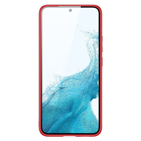 Dux Ducis Yolo elegante Hülle aus ökologischem Leder für Samsung Galaxy S22 rot