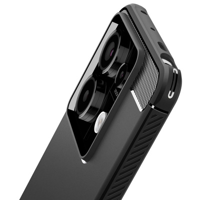 Spigen Rugged Armor Case for Xiaomi Redmi Note 13 Pro 5G / POCO X6 5G - Matte Black