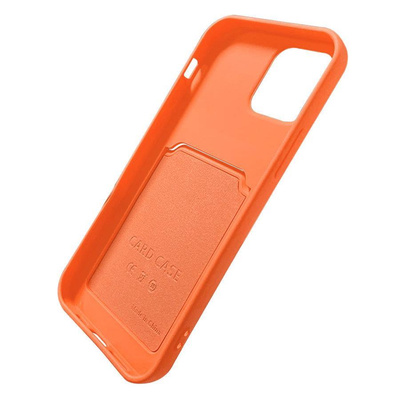 Kartenetui Silikon Wallet Case mit Kartenfach Dokumenten für Samsung Galaxy A73 weiß