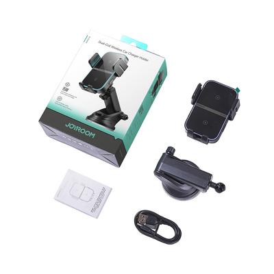 Joyroom JR-ZS246 S induktiver Ladegeräthalter für Armaturenbrett – Schwarz