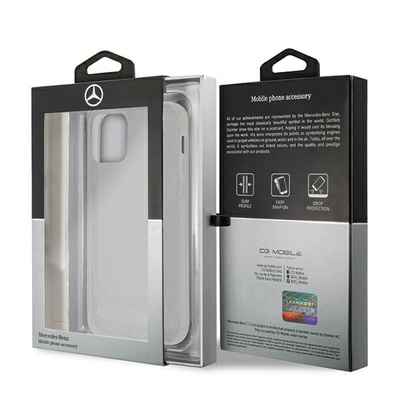 Etui Mercedes Line na iPhone 12 Pro Max - przezroczyste