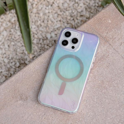 Uniq Coehl Willow Magnetic Charging Case for iPhone 16 Pro Max - Iridescent