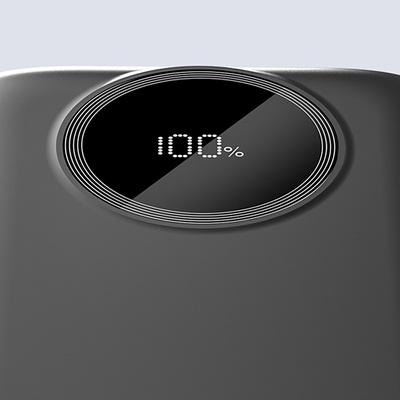 Dudao K13Pro 20000mAh Powerbank with Built-in Cable - Black