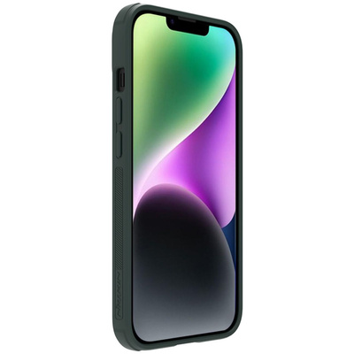 [NACH DER RÜCKGABE] Nillkin Textured S Case iPhone 14 Panzerhülle mit Kameraabdeckung grün