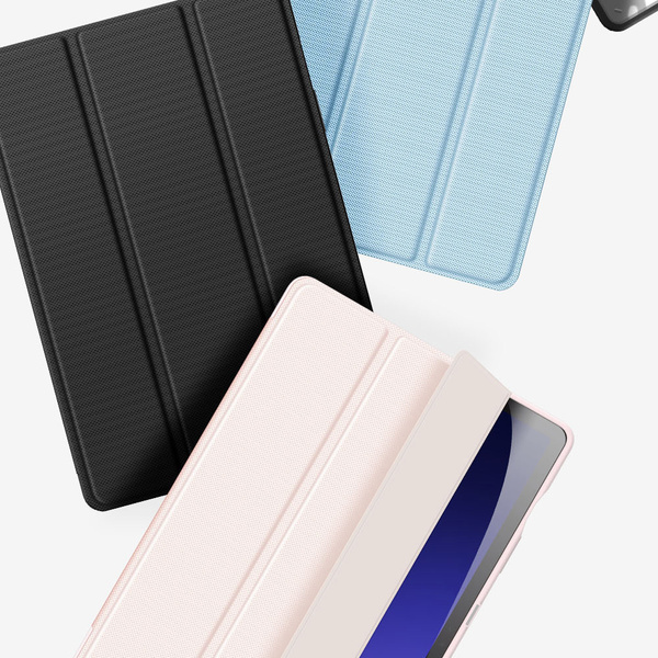 Dux Ducis Toby Hülle mit Klappständer für Samsung Galaxy Tab S9 FE – Schwarz