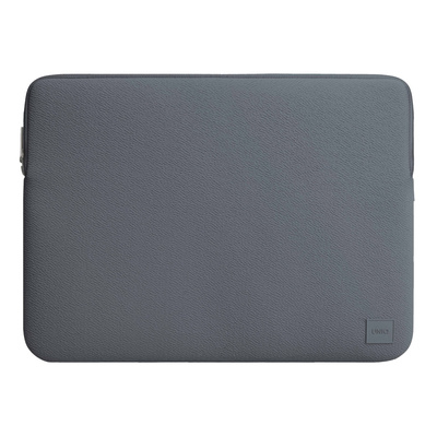 Uniq Neopren-Laptophülle 14 Zoll, wasserabweisende Zypern-Hülle – grau