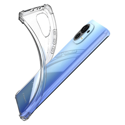 Wozinsky Anti Shock Armored Case für Xiaomi Mi 11 Transparent