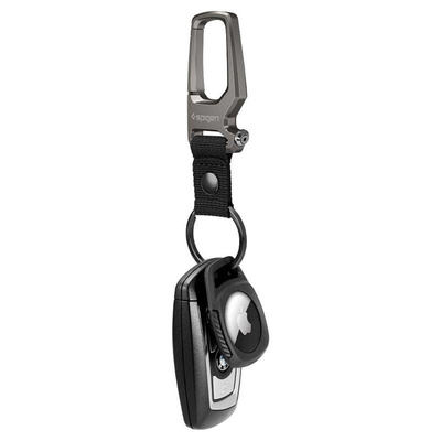 Etui Spigen Rugged Armor na Apple AirTag - czarny mat