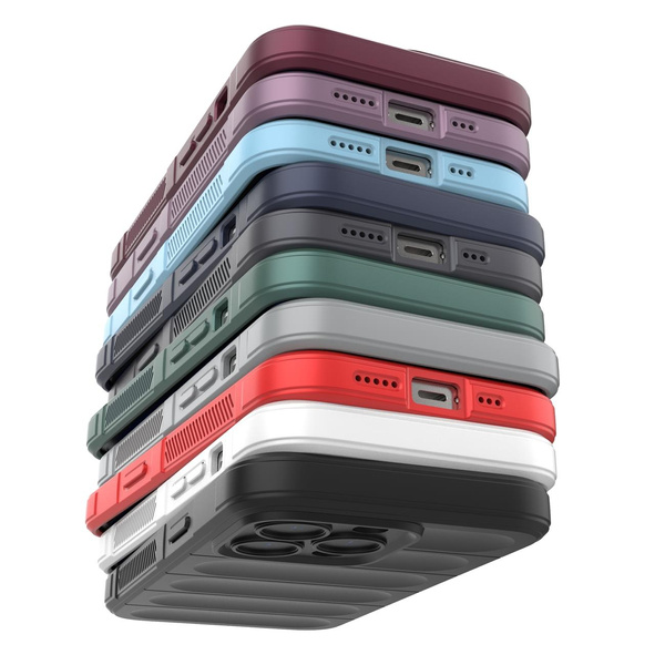 Magic Shield Case for iPhone 13 Pro Max flexible armored cover light blue