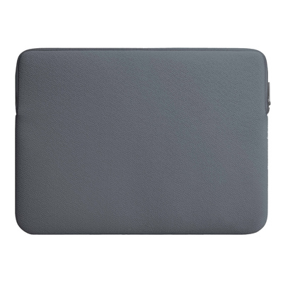 Uniq Neopren-Laptophülle 16 Zoll, wasserabweisende Zypern-Hülle – grau