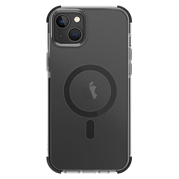 Uniq Combat Case iPhone 14 Plus / 15 Plus 6,7&quot; Magclick Charging Schwarz/Betonkohle