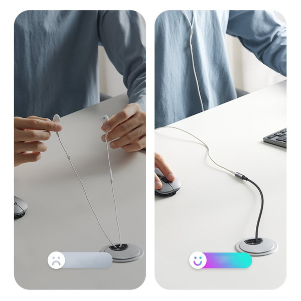 Ugreen AV190 Kabel AUX-Verlängerungskabel 3,5 mm Miniklinke 3m