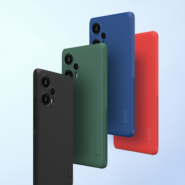 Gepanzerte Hülle für Xiaomi Redmi Note 12 Turbo / Xiaomi Poco F5, gepanzerte Hülle Nillkin Super Frosted Shield Pro – Schwarz